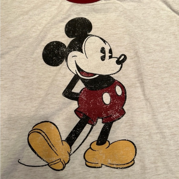 Disney Japan Men’s Mickey Mouse Crew Neck T-Shirt - Picture 2 of 5